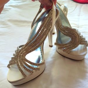 Michaelangelo Donatella Bridal shoes 7M